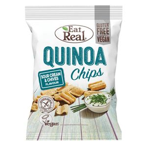 Eat Real Quinoa Chips sour cream/chive 80g expirace